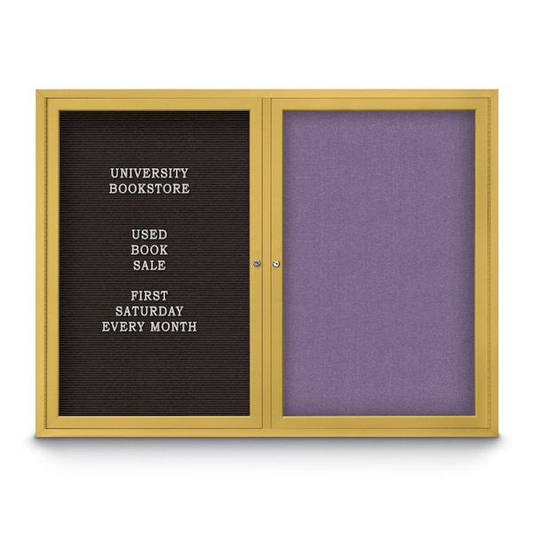 Corkboard, Cork/Satin, 24" x 36"